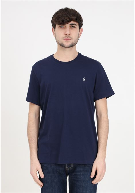 T-shirt uomo donna blu cruise navy con logo bianco RALPH LAUREN | 714844756002CRUISE NAVY